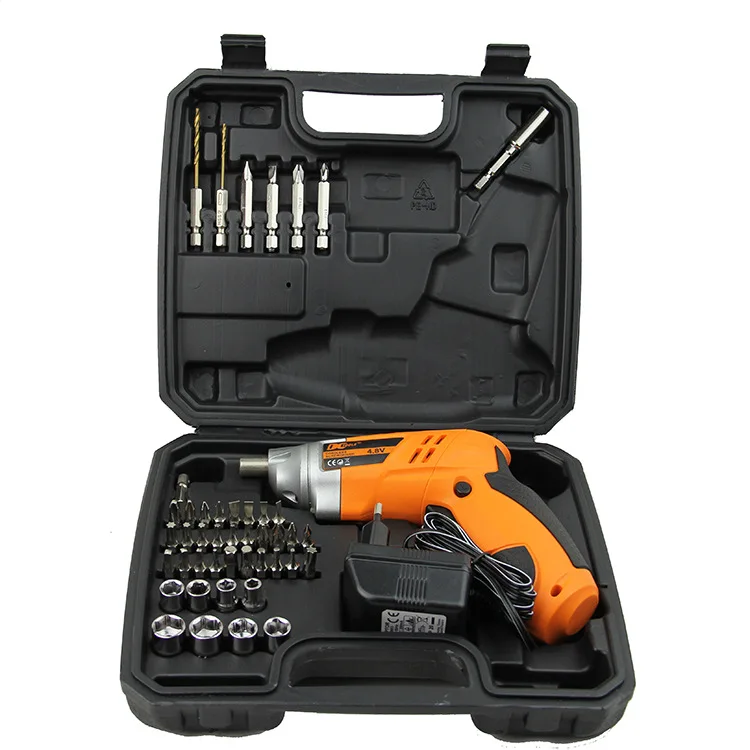 

4.8V Electric Screwdriver Multi-functional Rechargeable Hand Drill Electric Screwdriver Foldable Cordless Drill