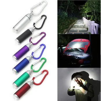 

BRELONG Mini Pocket LED Flashlight Portable Keychain Keychain LED Light Camping Flashlight Light Multicolor Optional