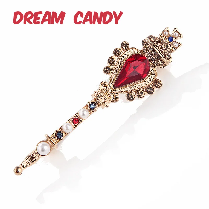 Dream Candy винтажные жемчужные волшебные палочки Броши для женщин Роскошные