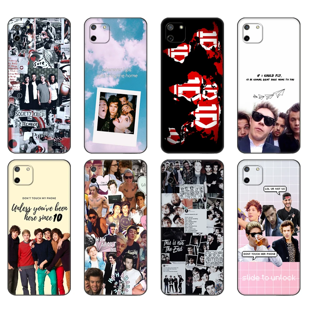Чехол для OPPO Realme C11 C20 C21 задняя крышка бампер One Direction 1D | Мобильные телефоны и