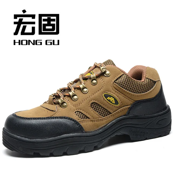

Currently Available Wholesale Mountain Climbing Safety Shoes Protective Shoes Smashing Anti Puncture Anti-slip Oil Resistant Aci