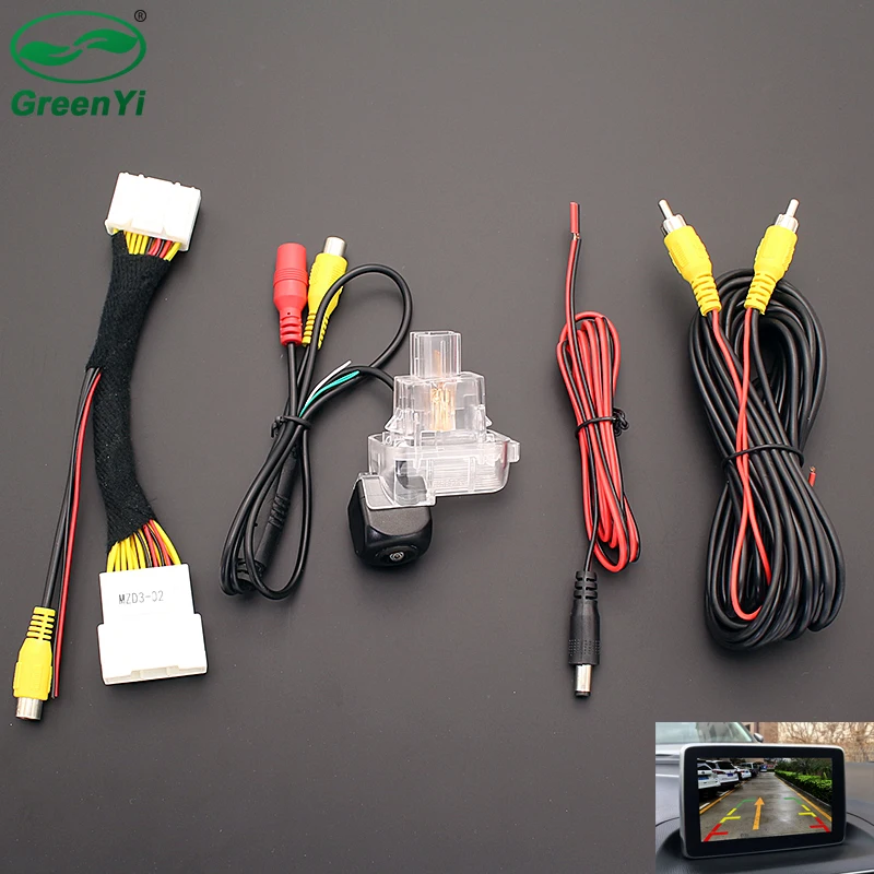 720p 170 Degree Fisheye Lens Car Rear View Reverse Backup Camera For