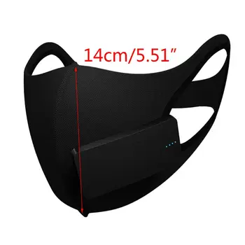 

Daily Life Fashion Mask,USB Charging Electric Mask With Fan Motor and filter For Halloween Christmas