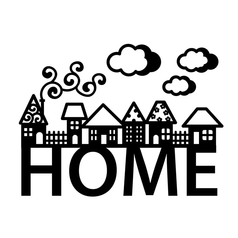 

Naifumodo Word Dies Home Metal Cutting Dies New 2019 for Card Making Scrapbooking Cuts Decor Stencil Craft Dies