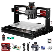 Machine de gravure Laser graveur CNC routeur 3018 Pro GRBL contrôle bois routeur Laser graveur hors ligne contrôleur Extension tige