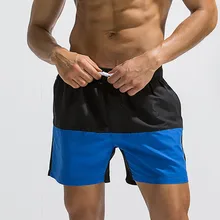 Пляжные шорты, мужские дышащие плавки, цветные сшитые купальники, пляжные шорты, облегающие мужские плавки,, купальный костюм dgh3