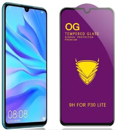 VSKEY 10 шт. Полный Клей закаленное стекло для samsung Galaxy A6 A8 Plus A8S A9 A7 A7 полное покрытие Защитная пленка для экрана