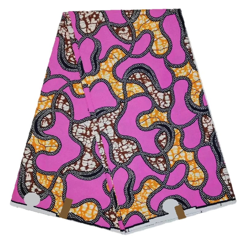 Miss L Черная пятница Последняя Скидка настоящий Гана воск печати Ткань 6 ярдов/шт хлопок ткани SP19S11178