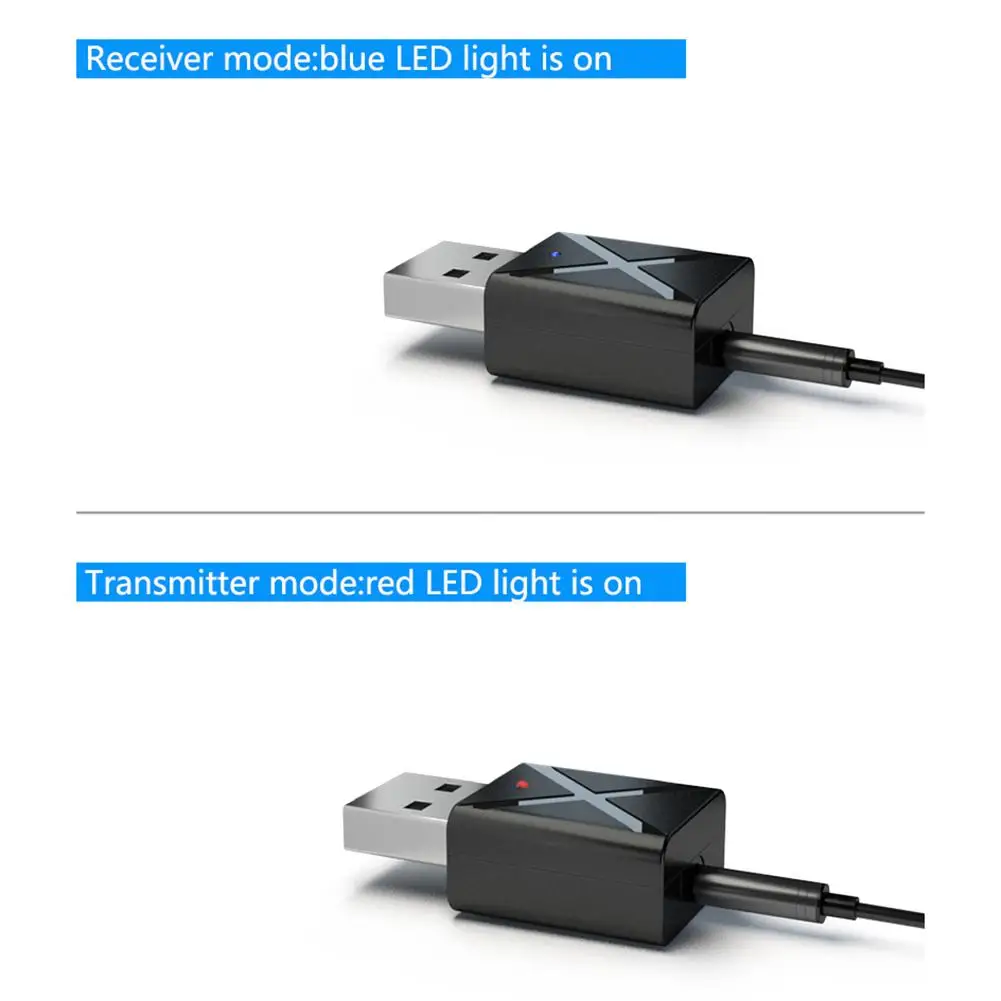 Мини Bluetooth передатчик приемник 3,5 мм AUX стерео беспроводной Bluetooth адаптер для автомобиля аудио Bluetooth передатчик для телевизора