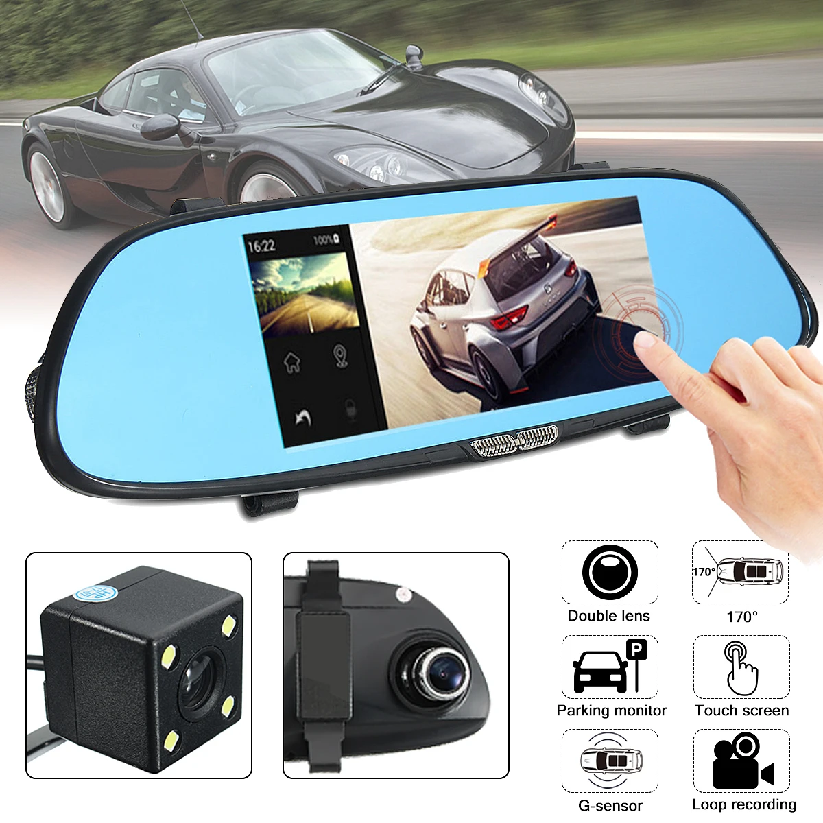 Видеорегистратор hd touch dual lens driving recorder инструкция