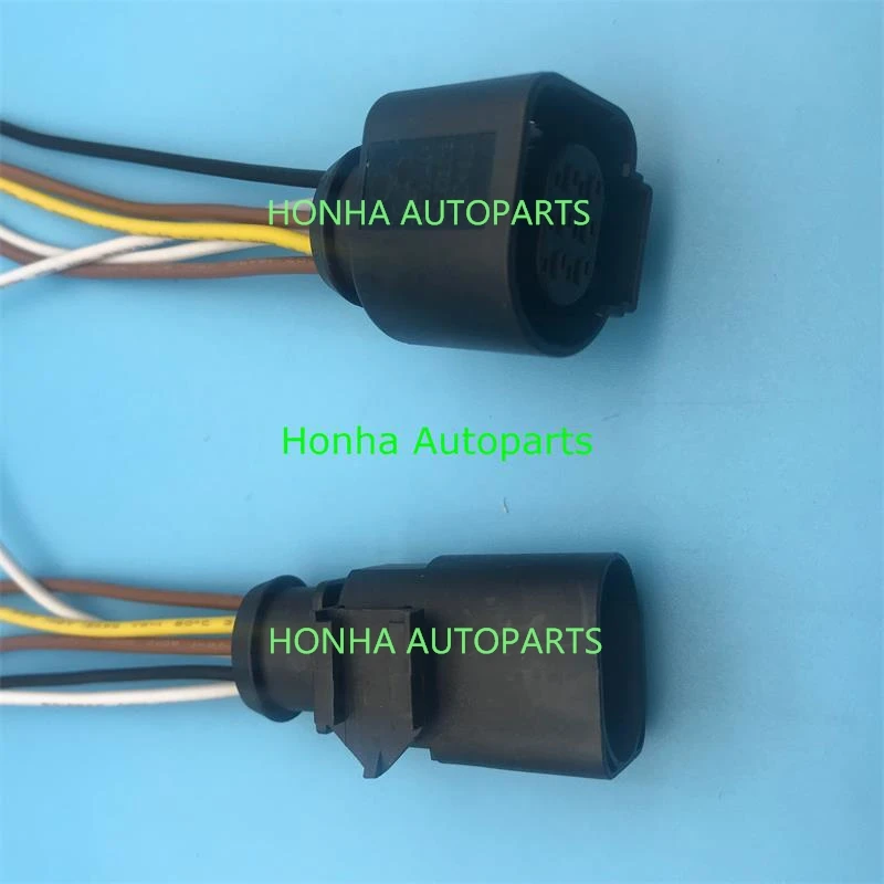 20 pcs MF with wire Шорты для девочек 2, 5/10/20 шт. 4H0973713 3B0973813 6 pin мужского и женского разъем с проводом или без провода - Название цвета: 20 pcs MF with wire