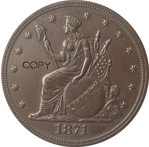1871 United States $1 Dollar coins COPY | Дом и сад