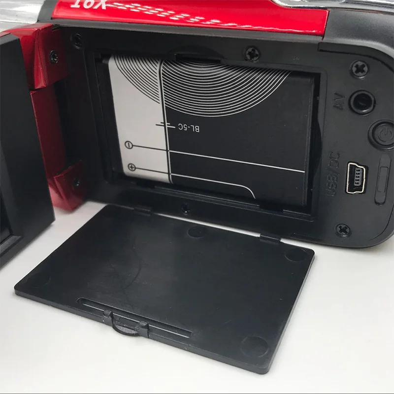 Мини Портативная 2 7 дюймовая цифровая видеокамера TFT ЖК экран Full HD 16x Zoom DV Camera COMS