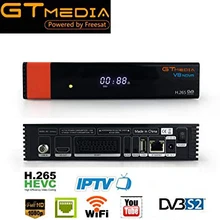 Рецептор Gtmedia V8 Nova встроенный wifi питание по freesat v8 супер DVB-S2 1 год Cccam Cline на 1 год ТВ коробка такая же как V9 супер
