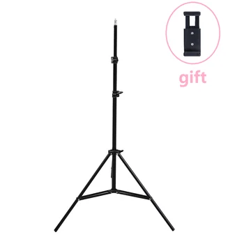 

2 meter Photography Tripod Light Stand Phone Tripod for Reflector Softbox Light Umbrella Video Lighting Studio Alloy