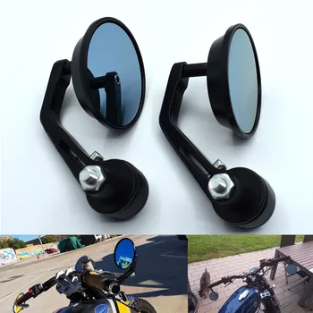 

Universal 7/8" 22MM motorcycle mirror handlebar rearview mirror For Yamaha FZ1 FZ6 Fazer FZ8 FZ6R XJ6 MT-07 MT-09 MT09