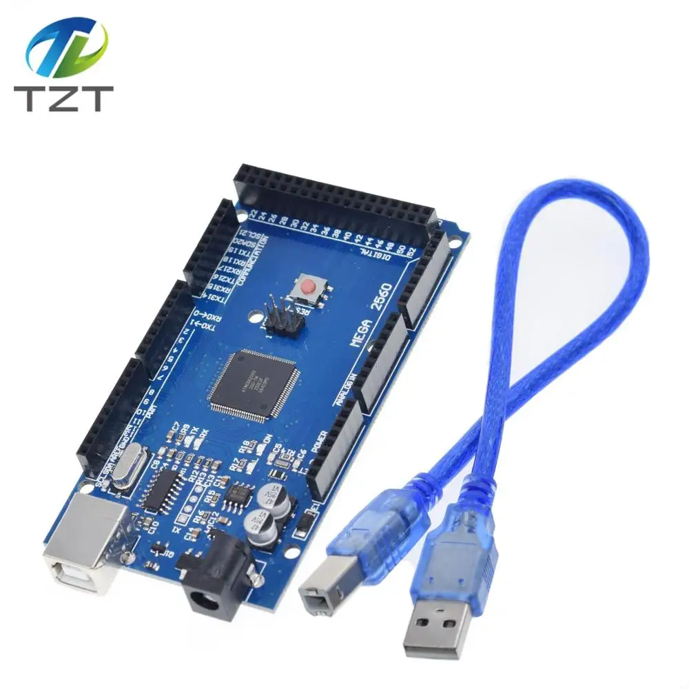 Usb-плата Mega2560 Mega 2560 R3 (atmega2560-16au Ch340g) Avr макетная плата для Arduino | Электронные