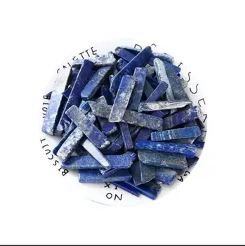 

100g natural turquoise rough stone strip stone fish tank demagnetizing stone family decoration