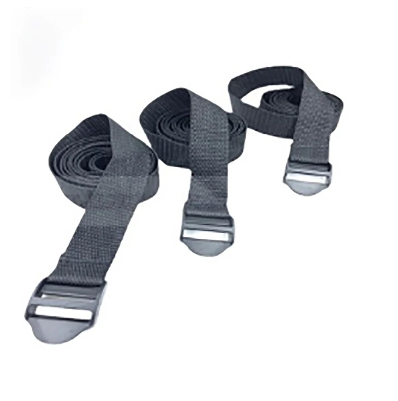25mm*1.5m Outdoor Backpack Camping Mattress Sleeping Bag Tent PP Yoga Mats Strap Tied Band Ladder Lock Release Buckl cargo straps cargo tie down strap tie down straps lashing strap 1pc