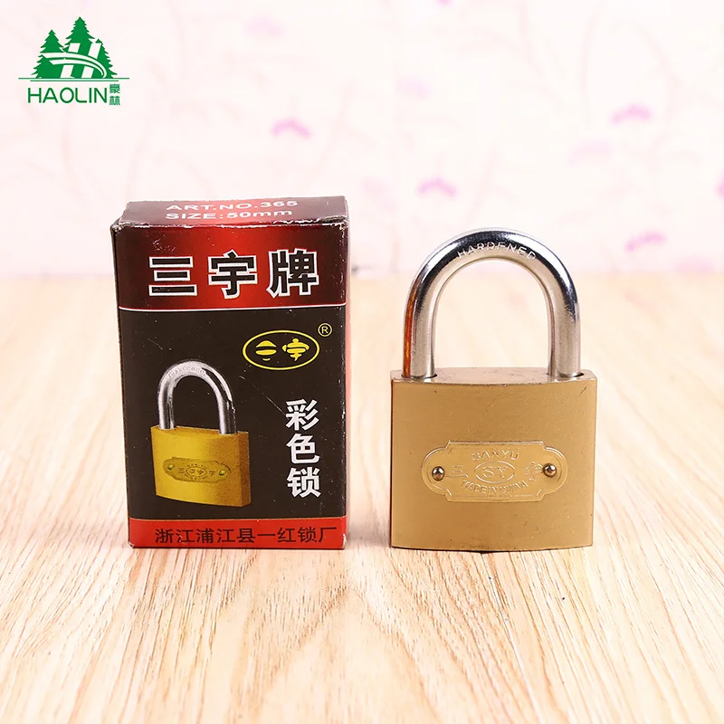 [Manufacturers Direct Selling] Household Atomic Lock Copper Padlock Locks Multi-Specification Lock Head through Open Padlock ton