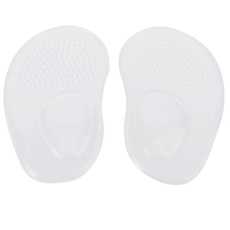 

1 pair Silicone Gel Insoles Shoe Pads for Arch Flat Feet Clear
