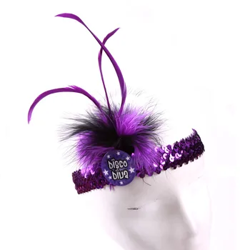 

6pcs party decoration DISCO DIVA bachelorette girls night club favor bride to be headband fun hen wedding party supplies