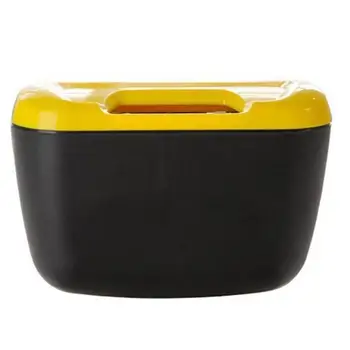 

2020 New Mini Vehicle Auto Car Garbage Dust Case Holder Rubbish Organizer Box Can Multifunction Dropshipping Trash Bin D3V2
