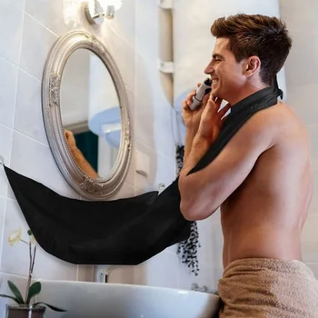 

Dropship Razor Care Household Cups Beard Gather Shaver Hair Trimmer Trimmings Apron Protecter Floral Rack Organizer Holder