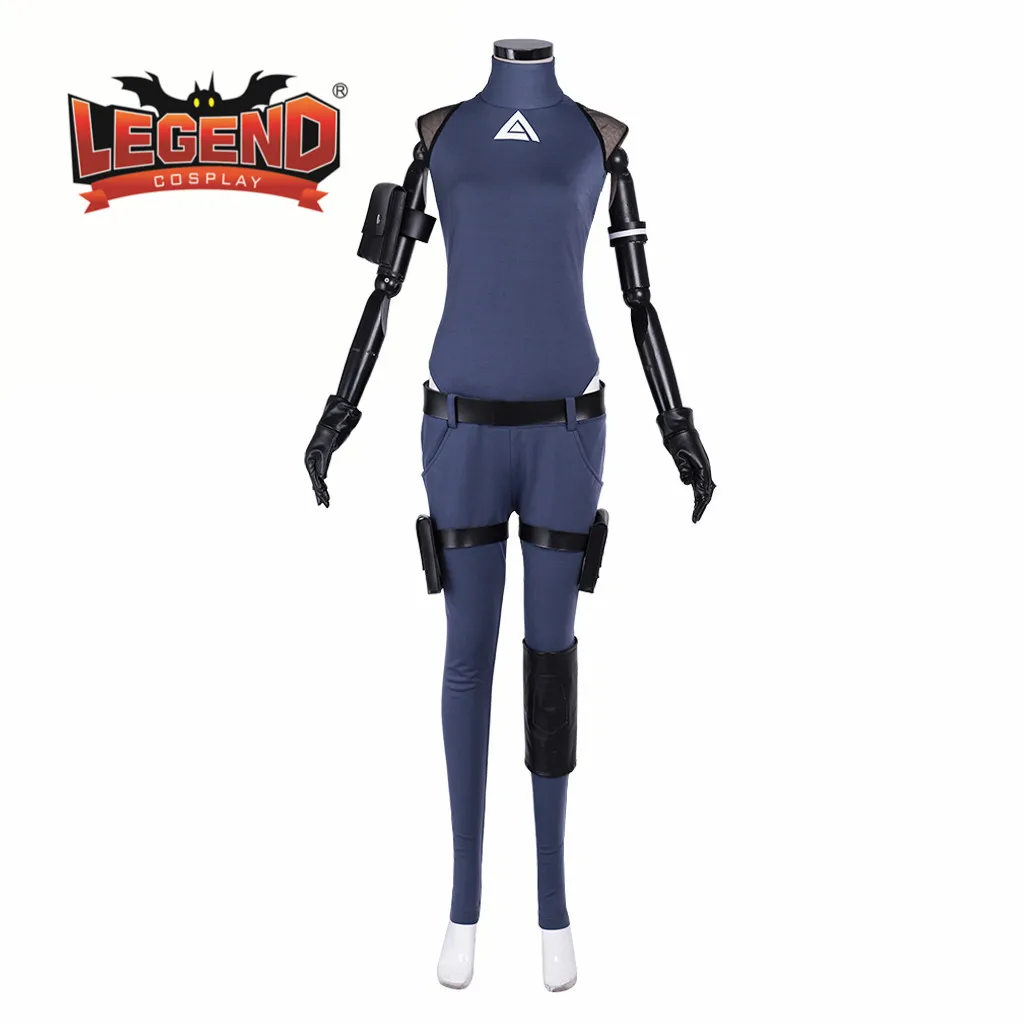 

game anime Ghost in the Shell Kusanagi Motoko cosplay costume jumpsuit bodysuit