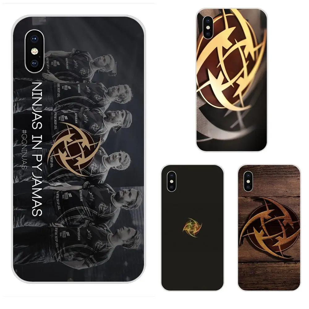 Nip Ninjas в пижаме для samsung Galaxy Note 5 8 9 S3 S4 S5 S6 S7 S8 S9 S10 5G mini Edge Plus Lite