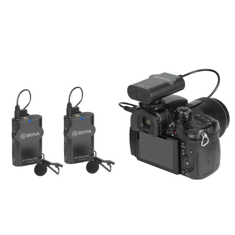 BOYA BY-WM4 Pro Wireless Microphone Lavalier