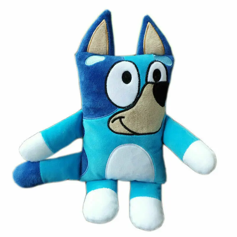 

26cm Blue and Bingo Dog Plush Toy Soft Cute Movie Christmas Birthday Figure Toy Plush Stuffed Collectible Toy Christmas Gift