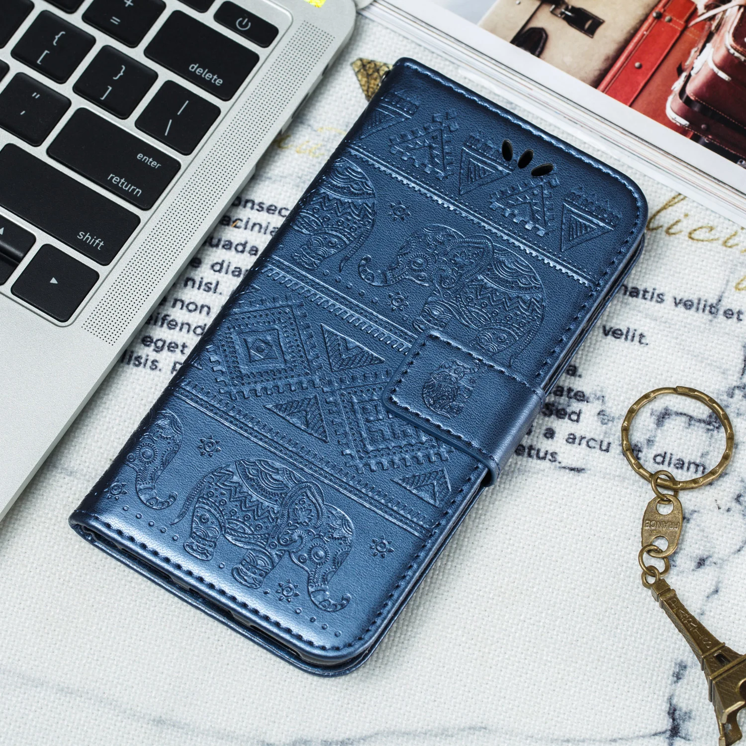 

Xiaomi Redmi Note 8 Note8 Pro Case 3d Pattern Pu Leather Flip Case Silicone Soft Tpu Book Style Card Slots Magnetic Wallet Cover