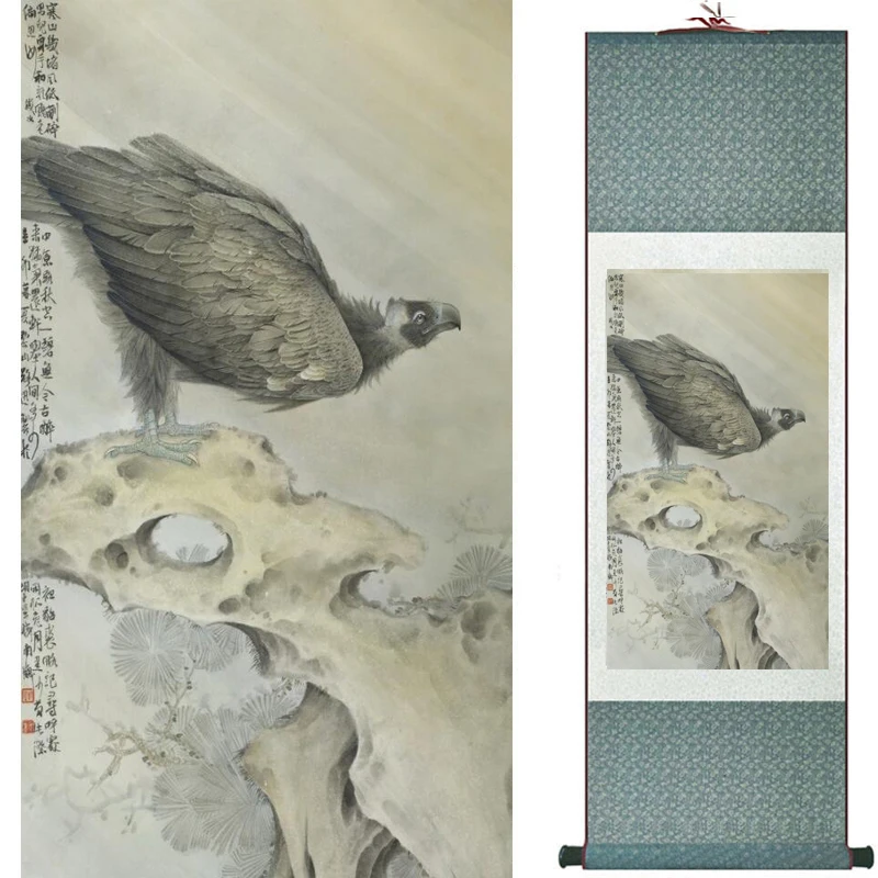

Eagle art painting Chinese Art Painting Home Office Decoration Chinese painting2019080809