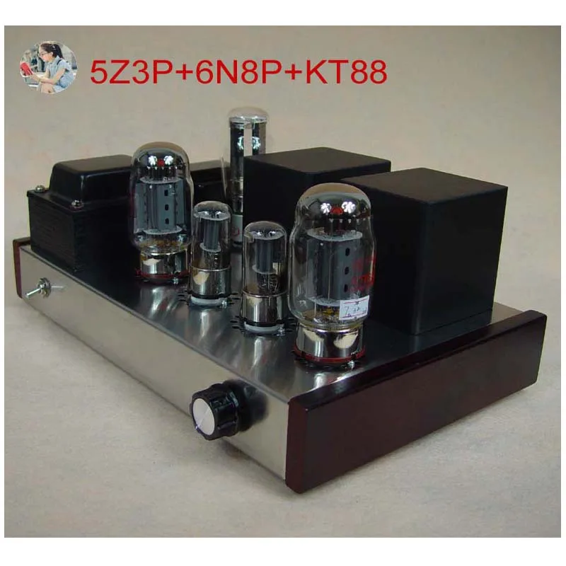 

Комплект усилителей Nobsound KT88, из нержавеющей стали, 220 В переменного тока