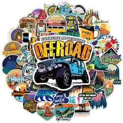 Autocollant de dessin animé, 50 pièces, pour téléphone portable, guitare, casque d'ordinateur portable, Automobile, tasse d'eau, papeterie de décoration, décor extérieur 