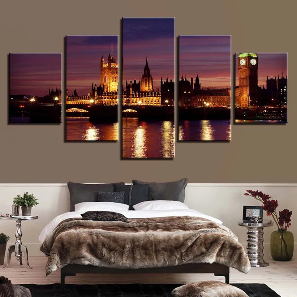 Маяк здание картина холст Нью Йорк Лондон фермерский дом Декор Настенная в рамке