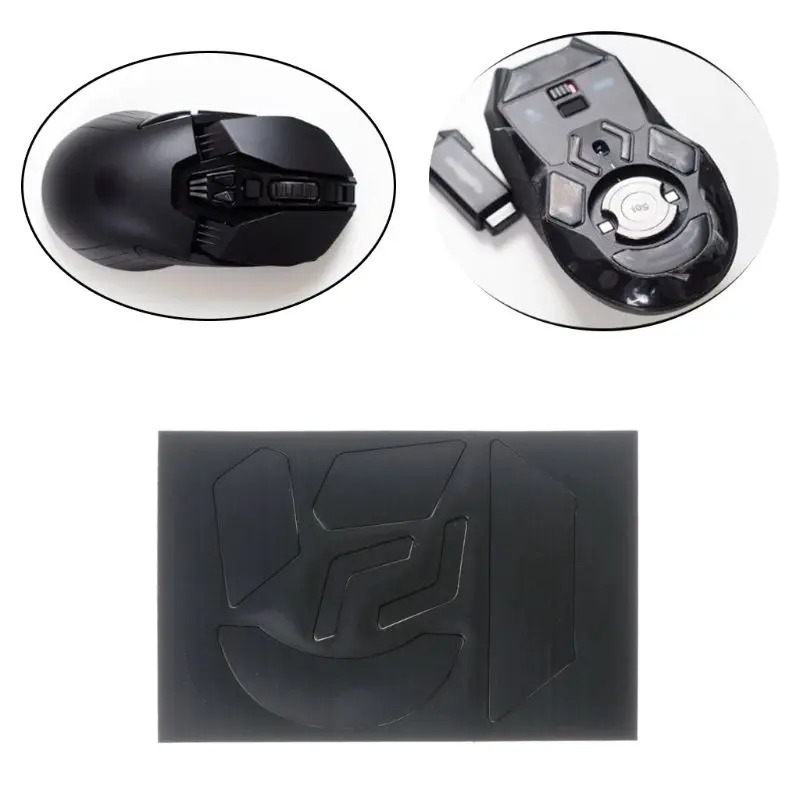 2024 New 1 Set 0.6mm Thickness Replace Curve Edge Mouse Feet Mouse Skates For Logitech G903 Mouse