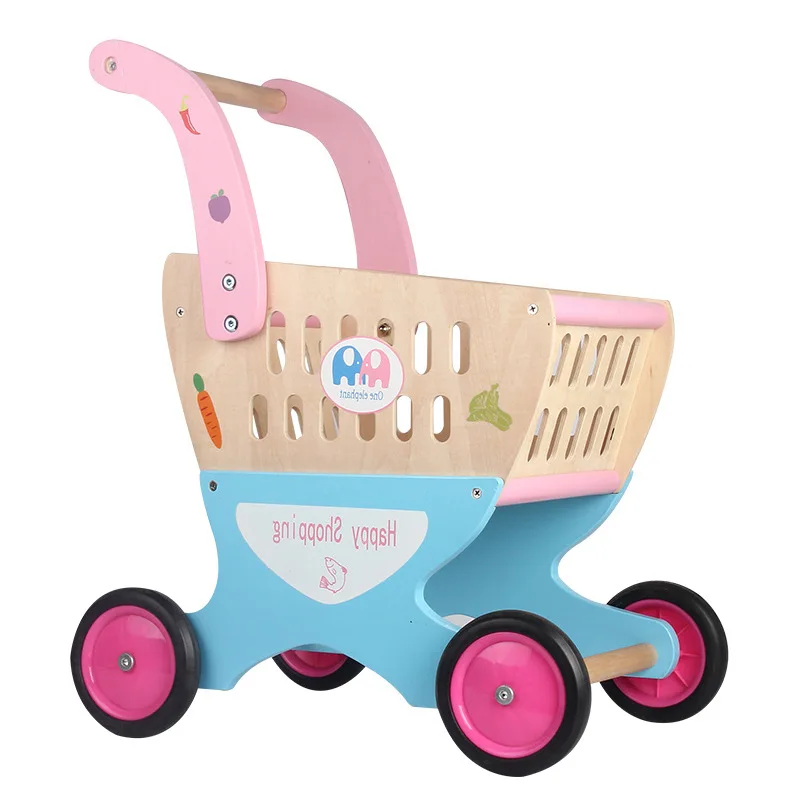 

New Style Wood Children Cash Register Toy Play House Set Baby GIRL'S Girls Model Cashier Desk