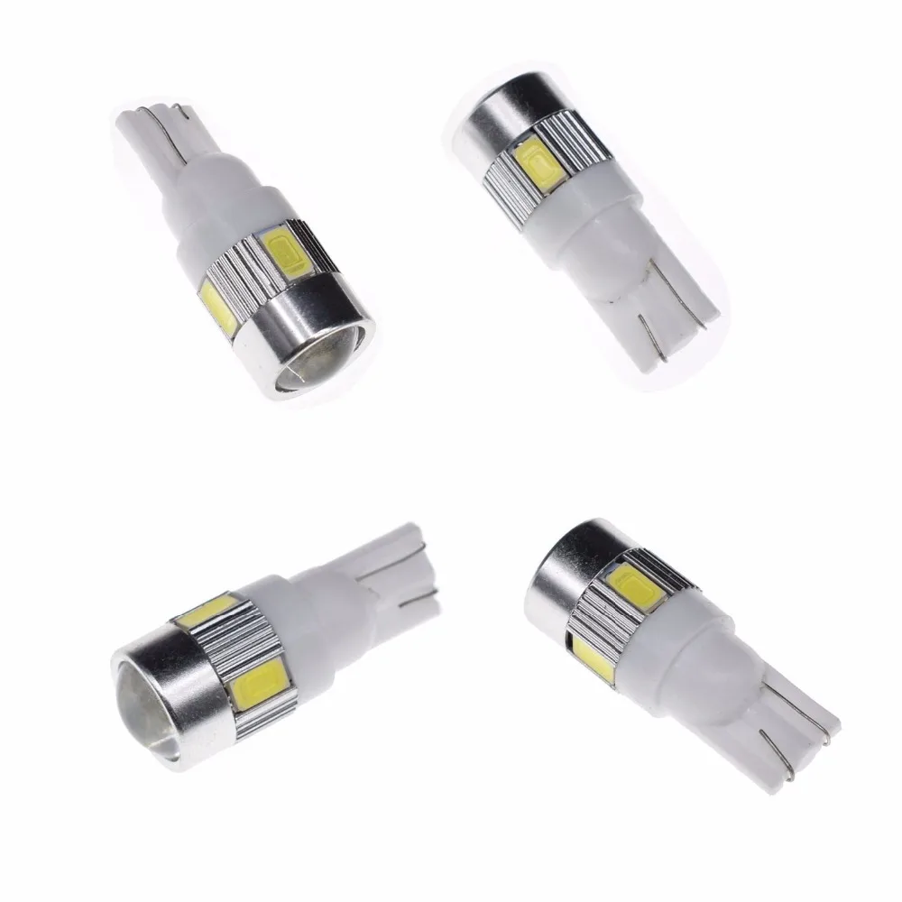 10x Lampadas Pingo T10 W5w 194 Smd 5730 Samsung Chip 12v 24v 5w 6000K (branco puro) | Автомобили и мотоциклы