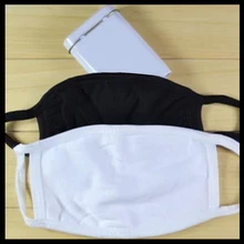 1 шт. хлопковая маска для здоровья и езды на велосипеде, противопылевая маска для рта, респиратор, унисекс, согревающая, Ветрозащитная маска для лица, черный, белый