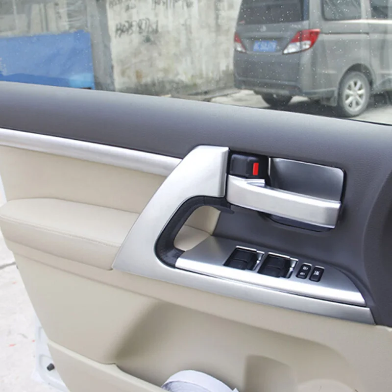 Для Toyota Land Cruiser 200 LC200 Fj200 2008 2009 2010 2011 2012 2013 дверной подлокотник Стекло переключатель накладка