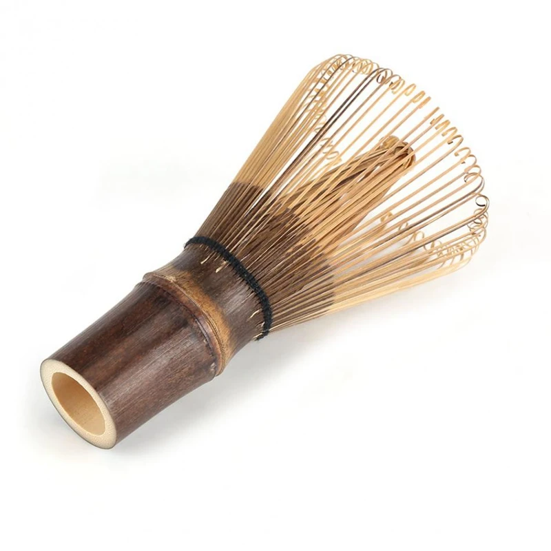 80 Prongs Matcha Whisk Japanese Ceremony Bamboo Chasen Matcha Tea Powder Whisk Green Tea L
