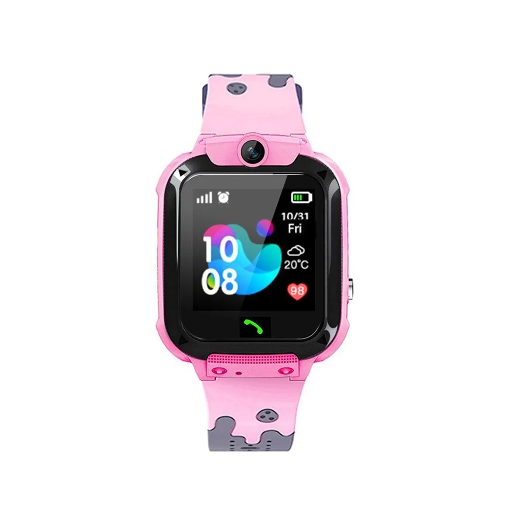 Водонепроницаемые Детские Смарт-часы с сенсорным экраном SOS Antil-lost Smartwatch Детские 2G sim-карты часы трекер местоположения вызова Smartwatch