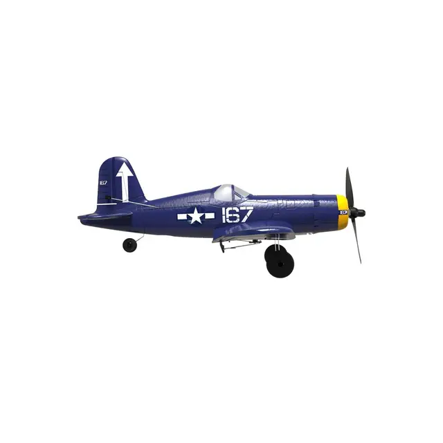 NEW PRODUCT!!! Volantex Corsair F4U 400mm 4CH Warbird RC Airplane RC Plane with X pilot Stabilizer / One-key Aerobatic RTF 761-8 4