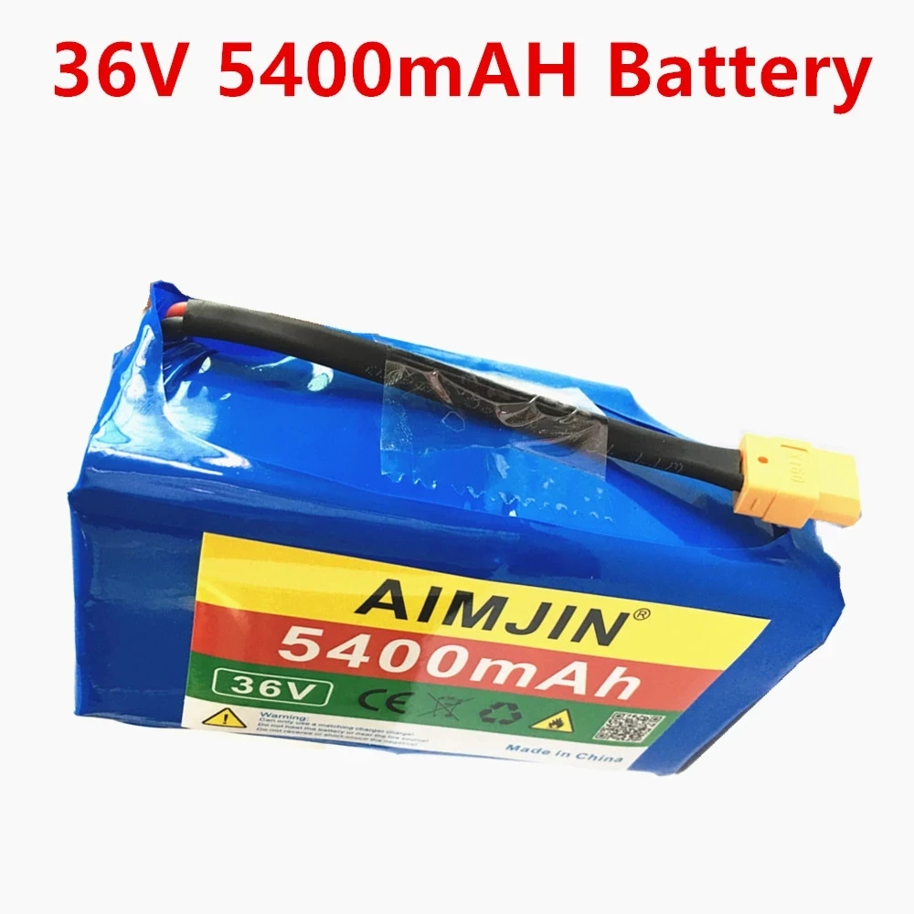 Оригинальный литий ионный перезаряжаемый аккумулятор 10s2p 36 В 5400 мАч Ач
