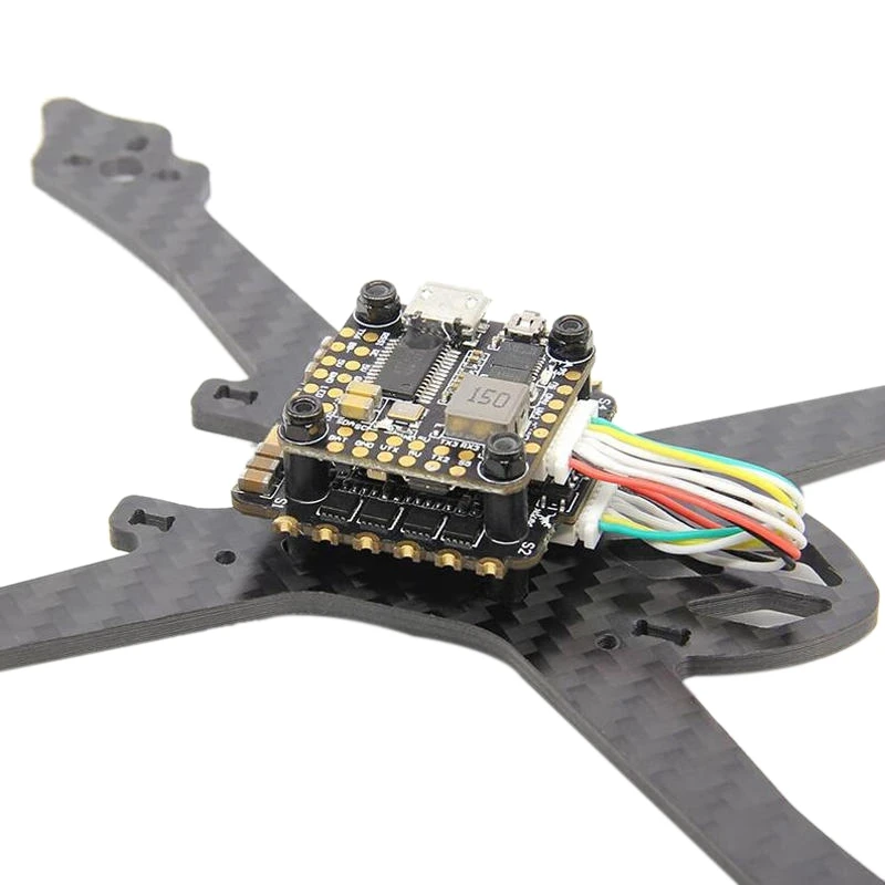 HGLTECH FD435 стек FD F4 мини Полетный контроллер 35A Blheli32 3-6S 4 в 1 ESC 20X20 мм