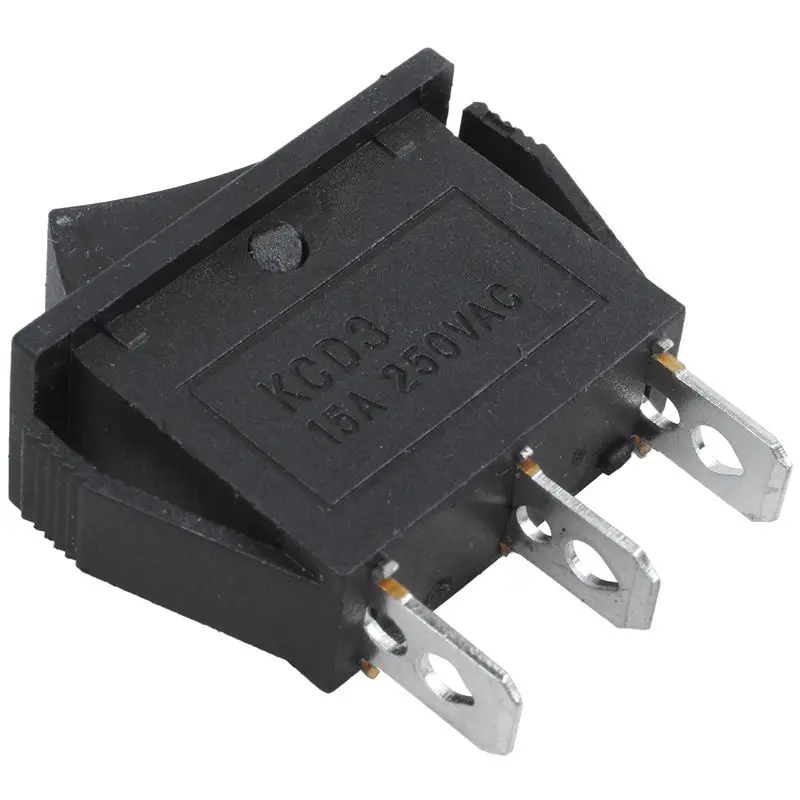 Промо-акция! 5 шт. x AC 10 a/250 V 15A/125V 3 Pin SPDT ВКЛ-ВЫКЛ-ВКЛ. положения кулисный