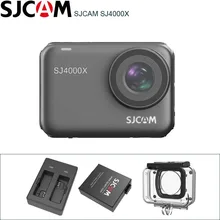 SJCAM SJ4000 серия SJ4000X Экшн-камера с разрешением 4 k@ 24fps WiFi 10 м корпус водонепроницаемый GYRO 2,33 ips сенсорный экран SJ 4000 камера