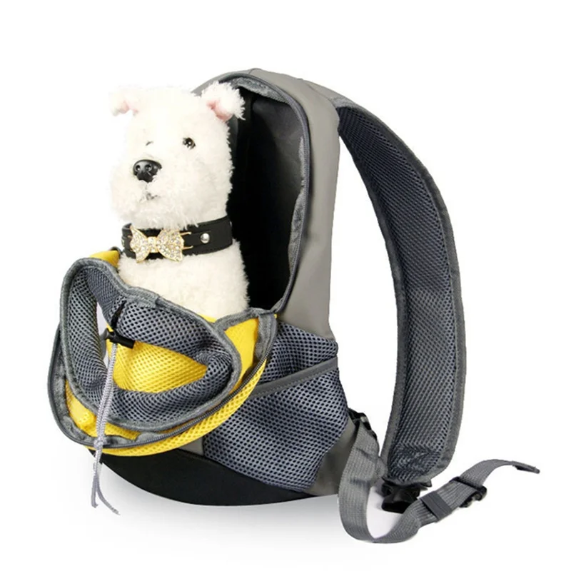 Outdoor Pet Bag Pet Carrier Dog Cat Nylon Mesh Bag Breathable Backpack Portable Travel Backpack for Puppy Cat Dog Small Animal